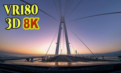 Dashcam footage:ShinnMinato-Bridge in Toyama,JAPAN Dashcam footage:ShinnMinato-Bridge in Toyama,JAPAN