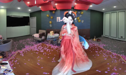 狸妖妖20241015001 白狐 3D VR 180 8K