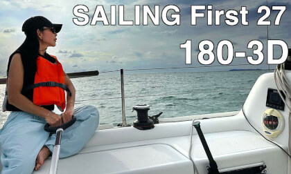 Sailing Beneteau FIRST 27 in Thailand VR Video Sailing Beneteau FIRST 27 in Thailand VR