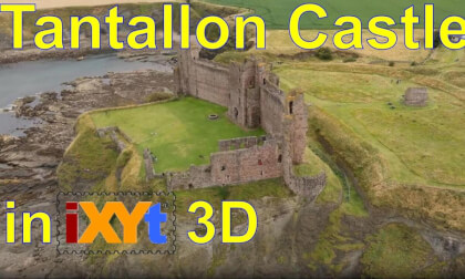 Tantallon Castle, East Lothian, Scotland in iXYt 3D side-by-side video for VR Tantallon Castle, East Lothian, Scotland in iXYt 3D side-by-side video for VR
