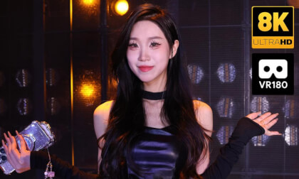 Pretty girl performing dance