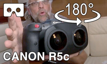 Canon R5c unbox VR Video Canon R5c unbox VR