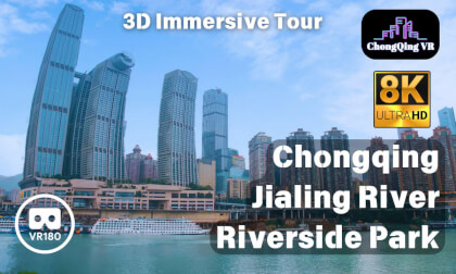 Immersive Tour On Chongqing Jialing River Riverside Park 北滨路滨江公园 VR Video Immersive Tour On Chongqing Jialing River Riverside Park 北滨路滨江公园 VR