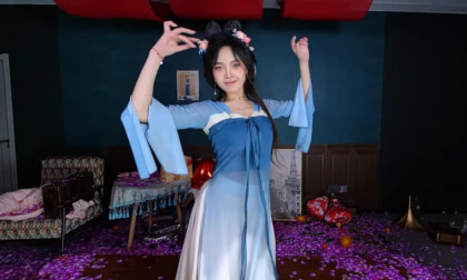 狸妖妖20241026001 桃花诺 3D VR 180 8K VR Video 狸妖妖20241026001 桃花诺 3D VR 180 8K VR