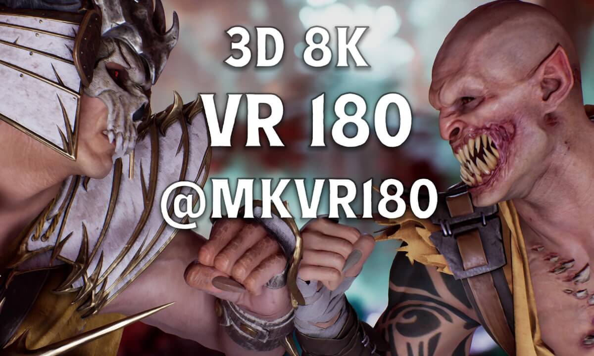 Mortal Kombat VR: General Shao vs Baraka (VR180 8K 3D Battle) | Epic Virtual Fight Scene (MQVR-12A)