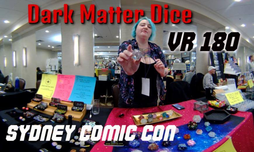 Sydney Comic Con Cape Breton Island interview with Dark Matter Dice.