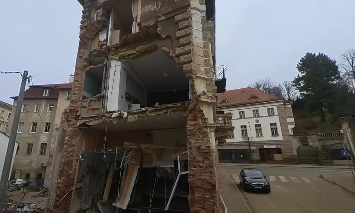Lądek-Zdrój two months after the flood: on the road to reconstruction. 360 video #flood #flood2024