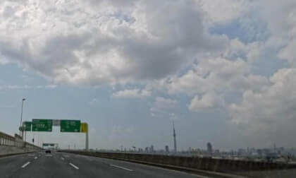 Daily Drive Through Japan: 180° Insta360 X4 Road View : "From Miyoshi Parking to Wangan Makuhari Parking" Part.2