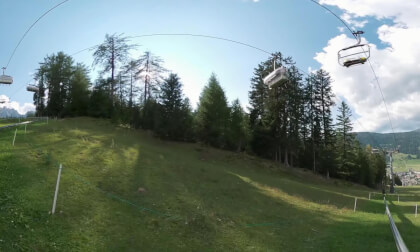 Adventure in the italian Alps - 360° toboggan, flyline and trekking