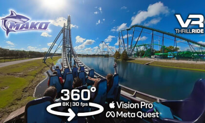Mako 8K 360°: The Wildest VR Roller Coaster Ride immersive onride POV SeaWorld Orlando VR Video Mako 8K 360°: The Wildest VR Roller Coaster Ride immersive onride POV SeaWorld Orlando VR