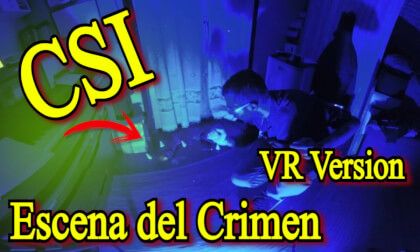 ASMR VR Crime Scene Investigation CSI - ROLEPLAY Spanish