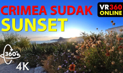 360 VR video 6K 360 3D video CRIMEA SUDAK GRAND SUNSET VR videos for VR glasses 360 6K 3D video VR Video 360 VR video 6K 360 3D video CRIMEA SUDAK GRAND SUNSET VR videos for VR glasses 360 6K 3D video VR