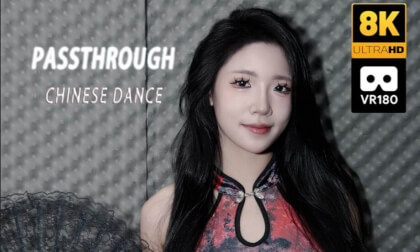 A Chinese cheongsam dance performed by Yuan VR Video A Chinese cheongsam dance performed by Yuan VR