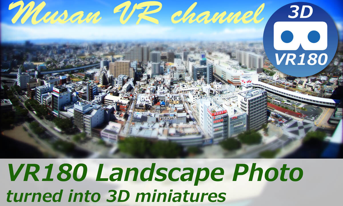 Landscape photo turned into 3D miniatures(3)