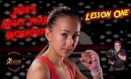 Jade's Muay Thai Workout-Lesson One Jade's Muay Thai Workout-Lesson One