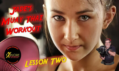 Jade's Muay Thai Workout-Lesson Two Jade's Muay Thai Workout-Lesson Two