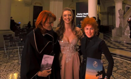 Miss Romania 2014 winner - Diana Morelli - at Fashion For Tomorrow VR Video Miss Romania 2014 winner - Diana Morelli - at Fashion For Tomorrow VR