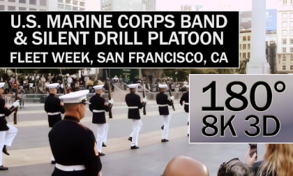 U.S. Marine Corps Band & Silent Drill Platoon, Fleet Week San Francisco U.S. Marine Corps Band & Silent Drill Platoon, Fleet Week San Francisco