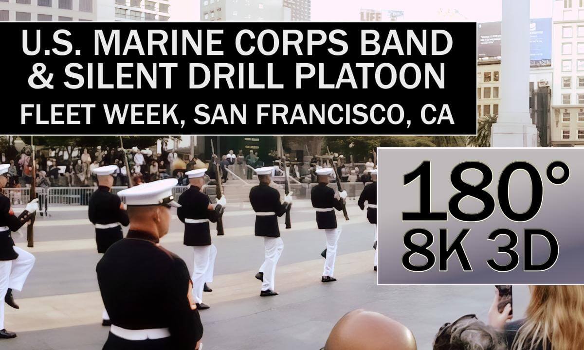 U.S. Marine Corps Band & Silent Drill Platoon, Fleet Week San Francisco