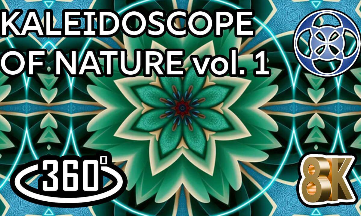 Relax music Kaleidoscope - VR360 8K with ♫♪ ambisonic sound & effects ♪♫ - vol. 1