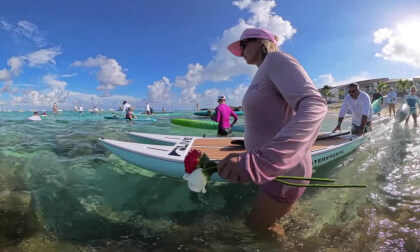 360° Rose Ceremony for The Crossing for Cystic Fibrosis | Paddlers Begin 80-Mile Journey 🌊🌹 VR Video 360° Rose Ceremony for The Crossing for Cystic Fibrosis | Paddlers Begin 80-Mile Journey 🌊🌹 VR