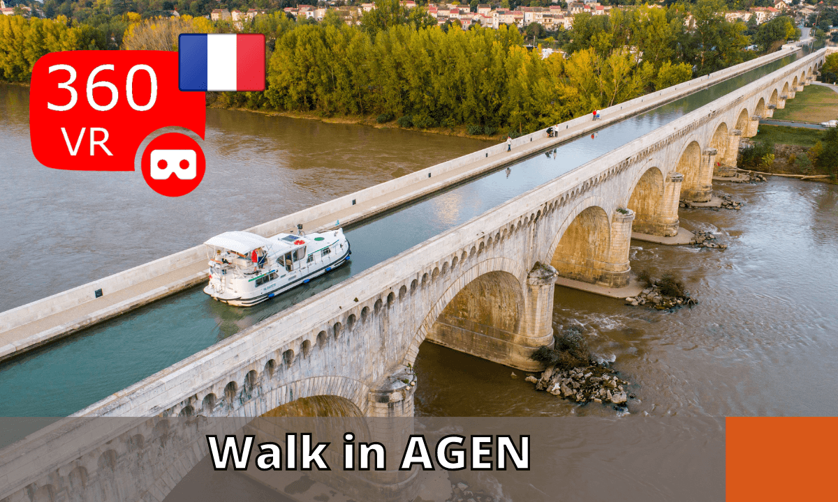 Walk in Agen - France