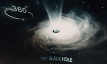 Zooming into the Andromeda Galaxy - M31 BLACK HOLE (360 VR Simulation) Zooming into the Andromeda Galaxy - M31 BLACK HOLE (360 VR Simulation)