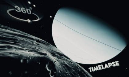Best VR Experience EVER: Timelapse on Uranus Moon 360 [4K]