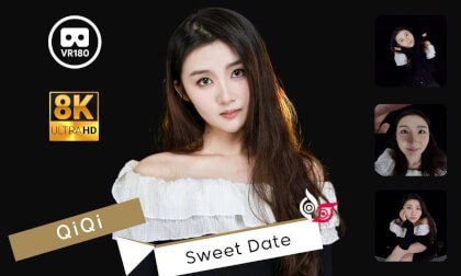 Model - QiQi Part 1 Sweet Date 8K 3D VR180 ASMR VR Video Model - QiQi Part 1 Sweet Date 8K 3D VR180 ASMR VR