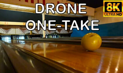 Drone One-Take in the Bowling Alley VR Video Drone One-Take in the Bowling Alley VR