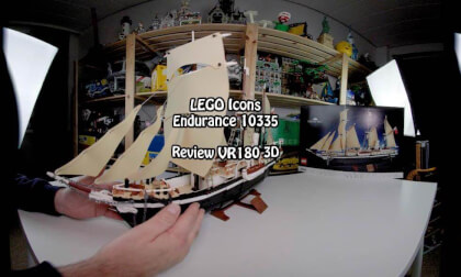 VR180 3D: Review LEGO Endurance Segelschiff (Icons Set 10335) VR180 3D: Review LEGO Endurance Segelschiff (Icons Set 10335)