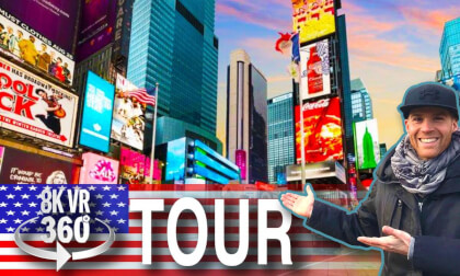 Times Square in New York City - Guided Tour - 8K 360 VR Video! Times Square in New York City - Guided Tour - 8K 360 VR Video!