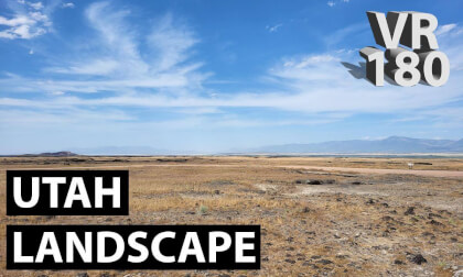 8K, VR180 - Utah Lava Tubes Landscape 8K, VR180 - Utah Lava Tubes Landscape