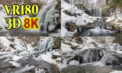 Snow scenery in WInter