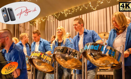Steelband Lyss Caribbean music anniversary 40th anniversary directly from the stage in Switzerland Steelband Lyss Caribbean music anniversary 40th anniversary directly from the stage in Switzerland
