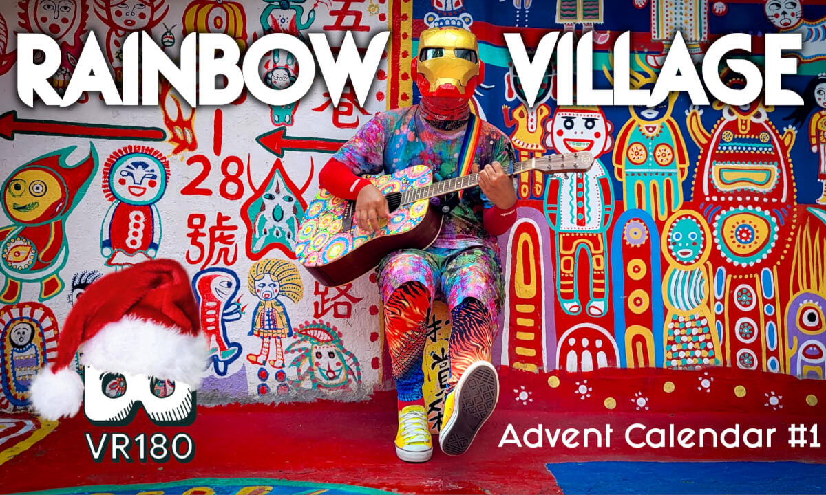 Rainbow Village: The Most Colorful Place in Taiwan! 🎨🌈 | Advent Calendar #1