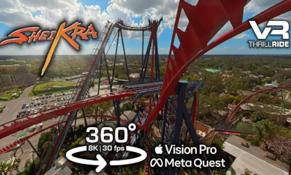 SheiKra 8K 360° POV: Front & Back Row | The Ultimate Dive VR Roller Coaster Experience SheiKra 8K 360° POV: Front & Back Row | The Ultimate Dive VR Roller Coaster Experience