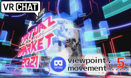 Vket2021 - Entrance ( VRChat - VR180 Ver.) VR Video Vket2021 - Entrance ( VRChat - VR180 Ver.) VR