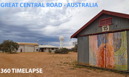 360 Timelapse - Giles Weather Station to Kalkukatjara VR Video 360 Timelapse - Giles Weather Station to Kalkukatjara VR