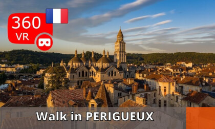 Walk in Perigueux - France VR Video Walk in Perigueux - France VR