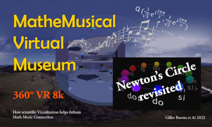 MatheMusical Virtual Museum : Newton Circle revisited VR Video MatheMusical Virtual Museum : Newton Circle revisited VR