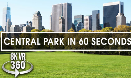 Central Park NYC in 60 seconds - Travel Bits - 8K 360 VR Video