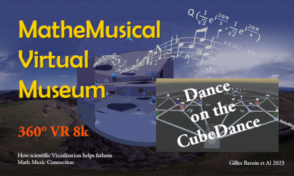 MatheMusical Virtual Museum : The Cube Dance VR Video MatheMusical Virtual Museum : The Cube Dance VR