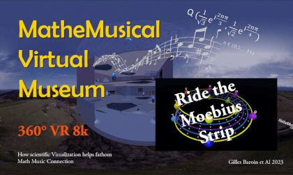 MatheMusical Virtual Museum : Moebius strip VR Video MatheMusical Virtual Museum : Moebius strip VR