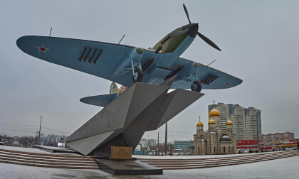 IL-2 Sturmovik. Monument. IL-2 Sturmovik. Monument.