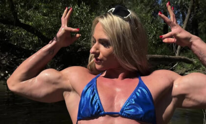 Barbara 3D Side by Side Shooting Video VR Video Barbara 3D Side by Side Shooting Video VR