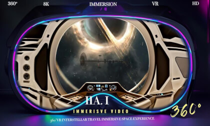 360°VR Interstellar travel immersive space experience VR Video 360°VR Interstellar travel immersive space experience VR