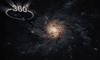 Zooming into the Triangulum Galaxy -  VR Journey (4K)
