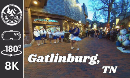 Walking in Gatlinburg