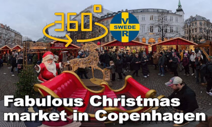 Fabulous Christmas market in Copenhagen VR Video Fabulous Christmas market in Copenhagen VR